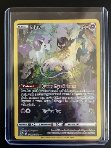 Carte pokémon mew gg10 gg70 - pokémon, gg10/gg70