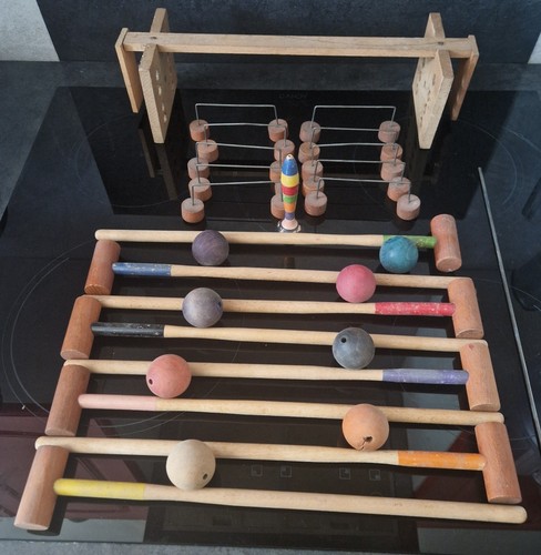 Croquet salon jeu ancien - croquet, de