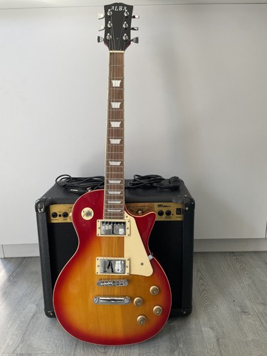 Guitare électrique alba - guitare, +