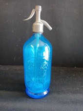 siphon Bouteille eau de seltz Société Anonyme Des Glacières De Paris H 31cm