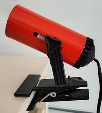 Spot à pince vintage orange