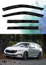 For Skoda Octavia Combi 19-ON Deflector Window Visors Guard Vent Weather Shield