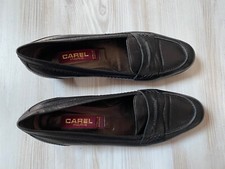 Mocassins tout cuir marrons (2) "Carel" - Pointure 36,5