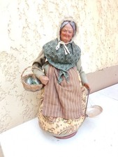 1 santon ancien habillé