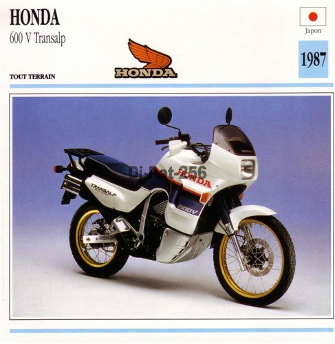 Fiche moto honda - moto, v