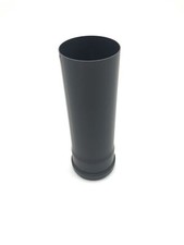 Tuyau de poêle Kamino Flam noir Ø80 mm L250 mm, résistant à la chaleur pour p...