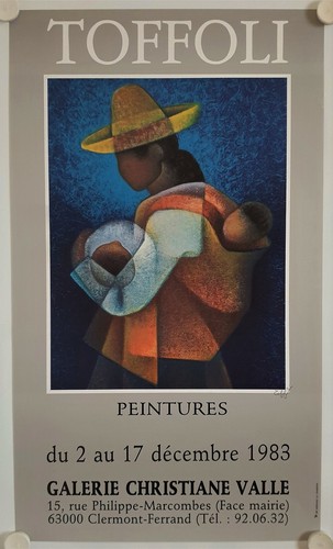 Affiche toffoli 1983 - affiche,