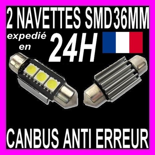 Ampoule navette led smd - navette, 3