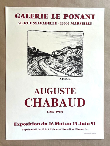 Auguste chabaud lithograph - chabaud,