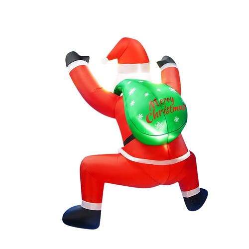Père noël gonflable - noël,