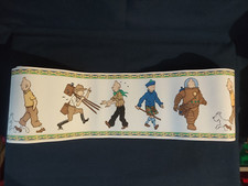 TINTIN FRISE ROULEAU PAPIER