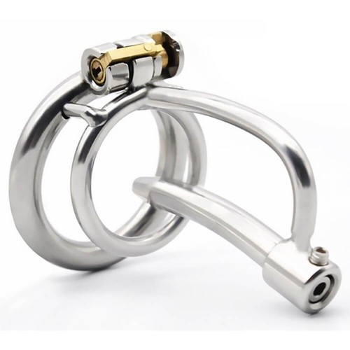 Cage chasteté acier avec - chasteté,