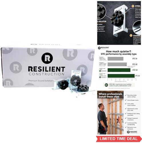 Sound isolation clips - sound,