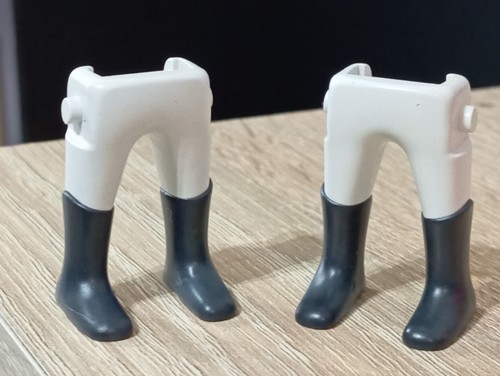 Playmobil jambes blanches - x2,