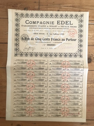 Compagnie edel gillardi - -, &