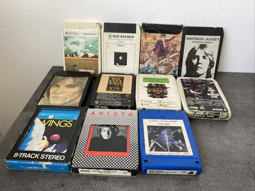 Lot cassettes stereo 8 - 11,