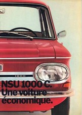 Catalogue brochure NSU 1000 C
