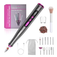 ponceuse ongles professionnelle 35 000 tr/min, lime electrique ongle rechange...