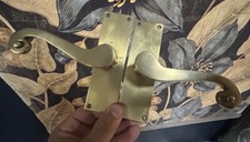 Pair of door handles antique