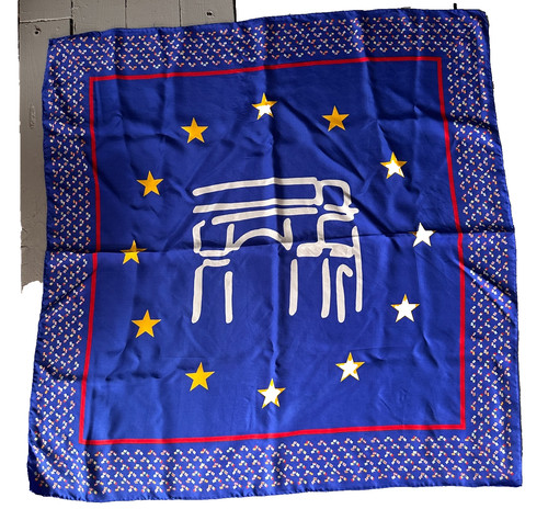 Foulard carré pure soie - en,