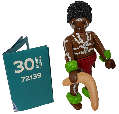 Playmobil figurine indigène - figurine,
