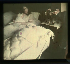 AUTOCHROME STEREO Lot x6 (6x13) Personnages, Famille, Naissance. Paysage, forêt