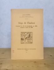 BELGIQUE HAINAUT HISTOIRE