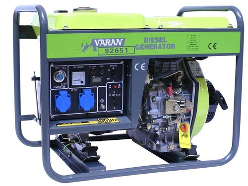 Generateur electrique diesel - electrique,