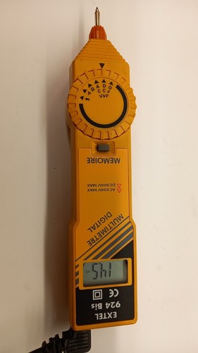 Multimètre digital extel 924 - multimètre,