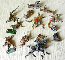 Lot d'Anciens Soldats de Plomb à Restaurer