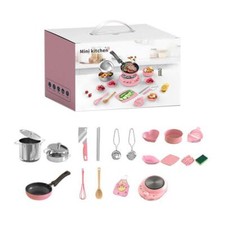 Mini ensemble de cuisine complet avec ustensiles de cuisine, jeu de puzzle de c=