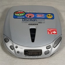 Sony Discman ESP2 Groove D-E406CK Portable CD Player Tested Working