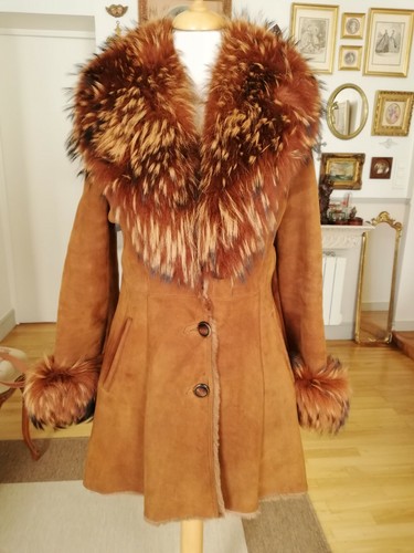 Manteau hiver peau - manteau,