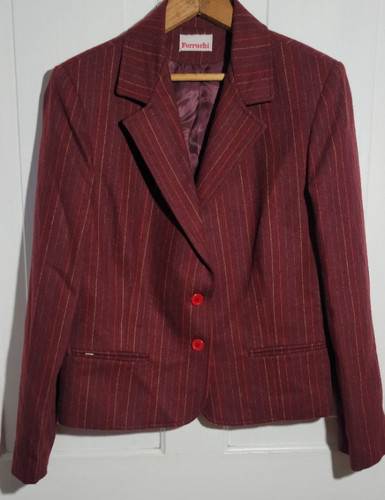 70s vtg tailored burgundy - 70s,