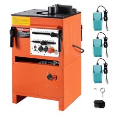 VEVOR Cintreuse de Barres Armature Électrique 2 en 1 1700 W Angle 0-180° 4-25 mm
