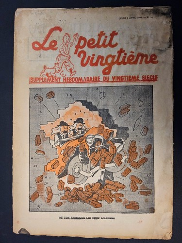 Tintin petit vingtième - petit,