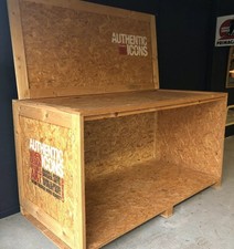 Cassina Authentic Icons Caisse Présentoir Magasin Canapé Vintage Loft Deco Cuir