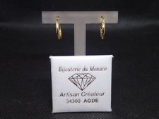 Créole en Or jaune 750/ème