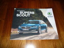 Skoda Superb Combi Scout Brochure Brochure Brochure 11/2019