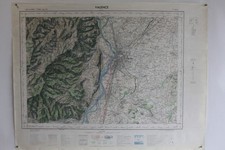 Ancienne Carte IGN Valence 1/50000 type 1922 (74594)