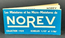 NOREV CATALOGUE 1959 COMPLET