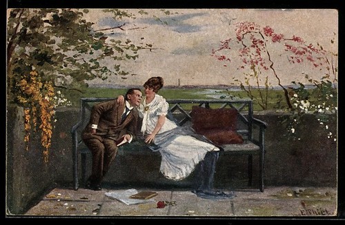 Carte postale artiste - carte,