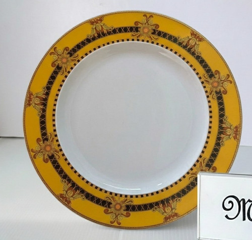 Assiette dîner versace - assiette,