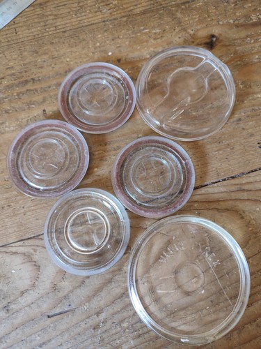 Anciens couvercles verre - en,