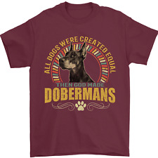 A Dobermans Chien T-Shirt 100% Cotton