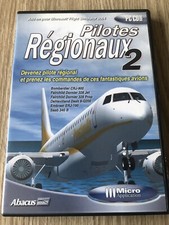 EXTENSION PILOTES RÉGIONAUX 2 FLIGHT SIMULATOR 2004 PC CD ROM FRANÇAIS RARE