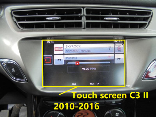 Citroen ecran tactile - c3, pour