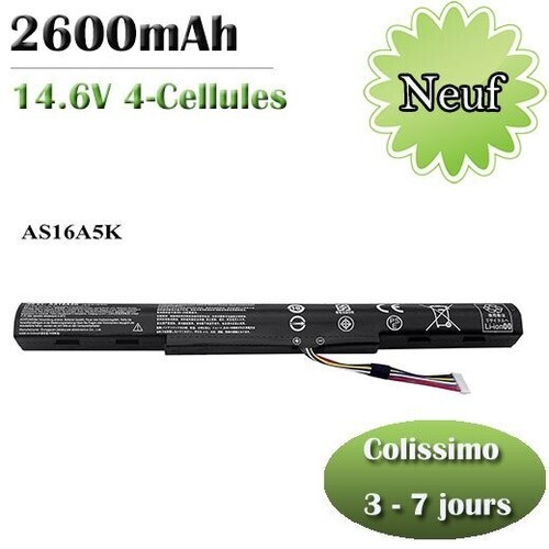 Batterie pour as16a5k acer - as16a5k,