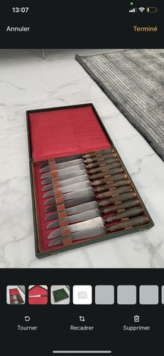 Ensemble couteaux table - couteaux, de