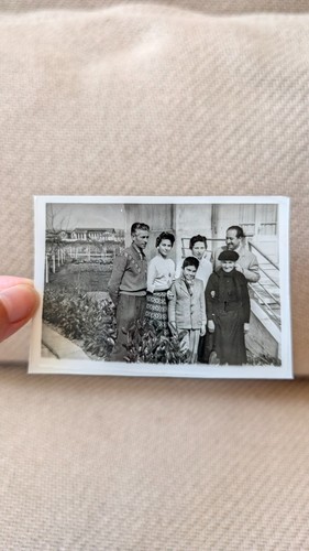 Photo ancienne famille maison